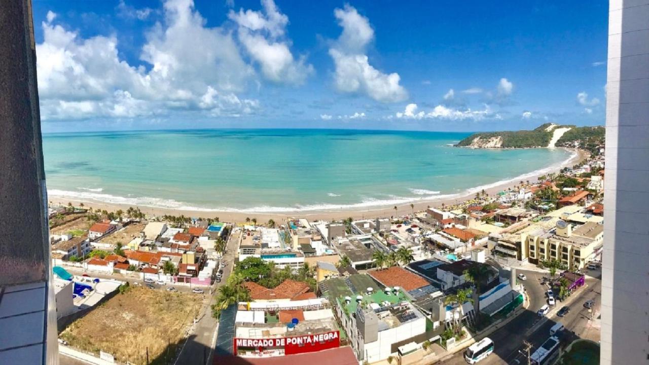 Apartmán Natal Plaza 1608 Praia - Nbi - Praia Ponta Negra - Vista X Mar Exteriér fotografie